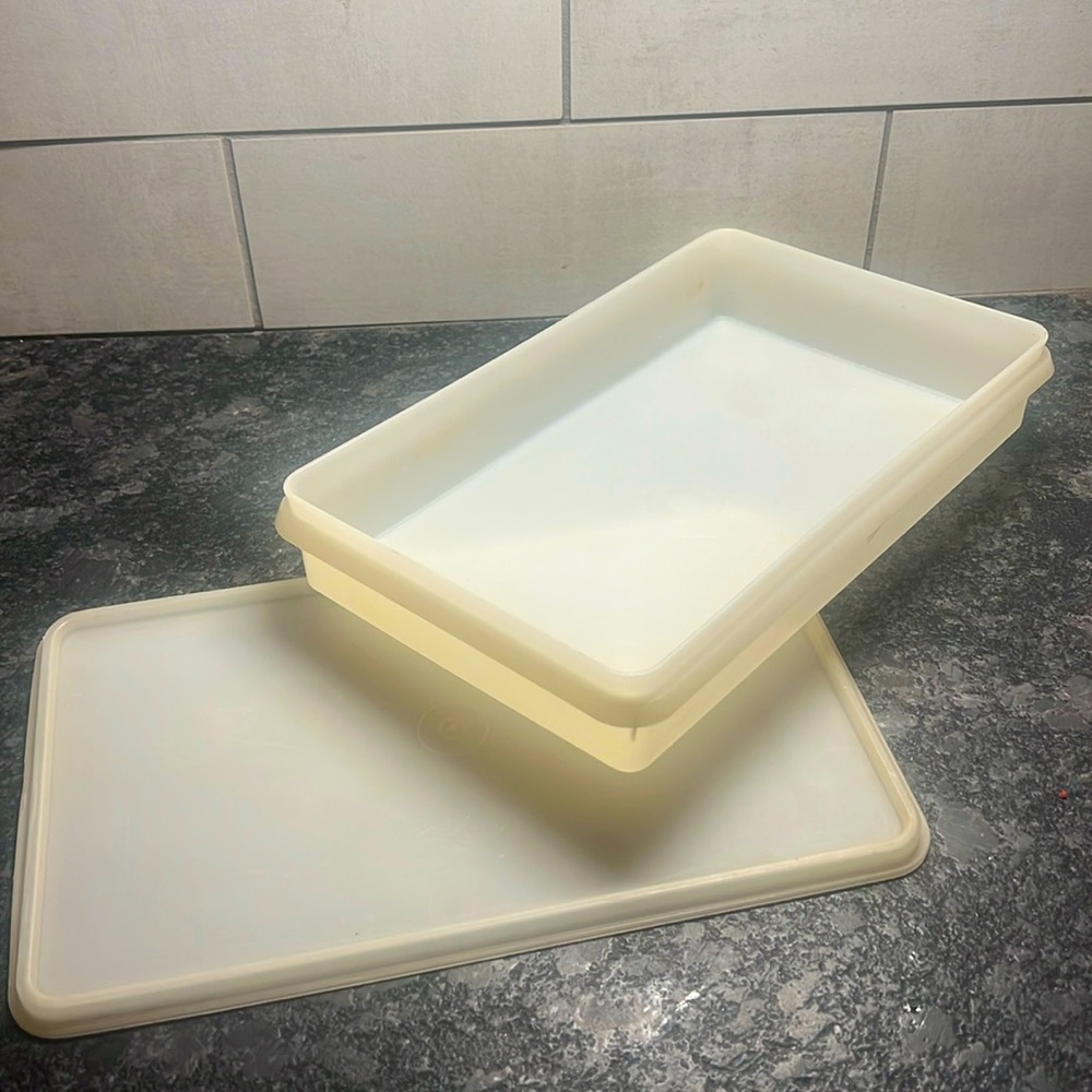 Vintage Tupperware deli keeper In good condition for age. Meats, cheese…